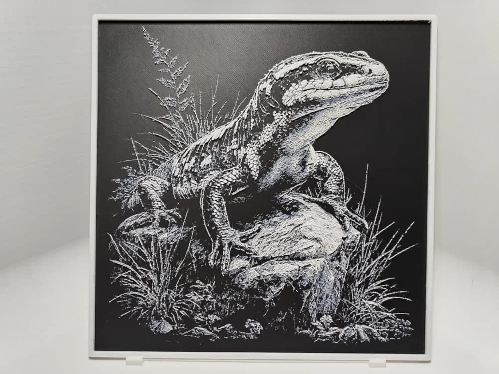 HueForge model: Salamander - Hueforge by BeaN