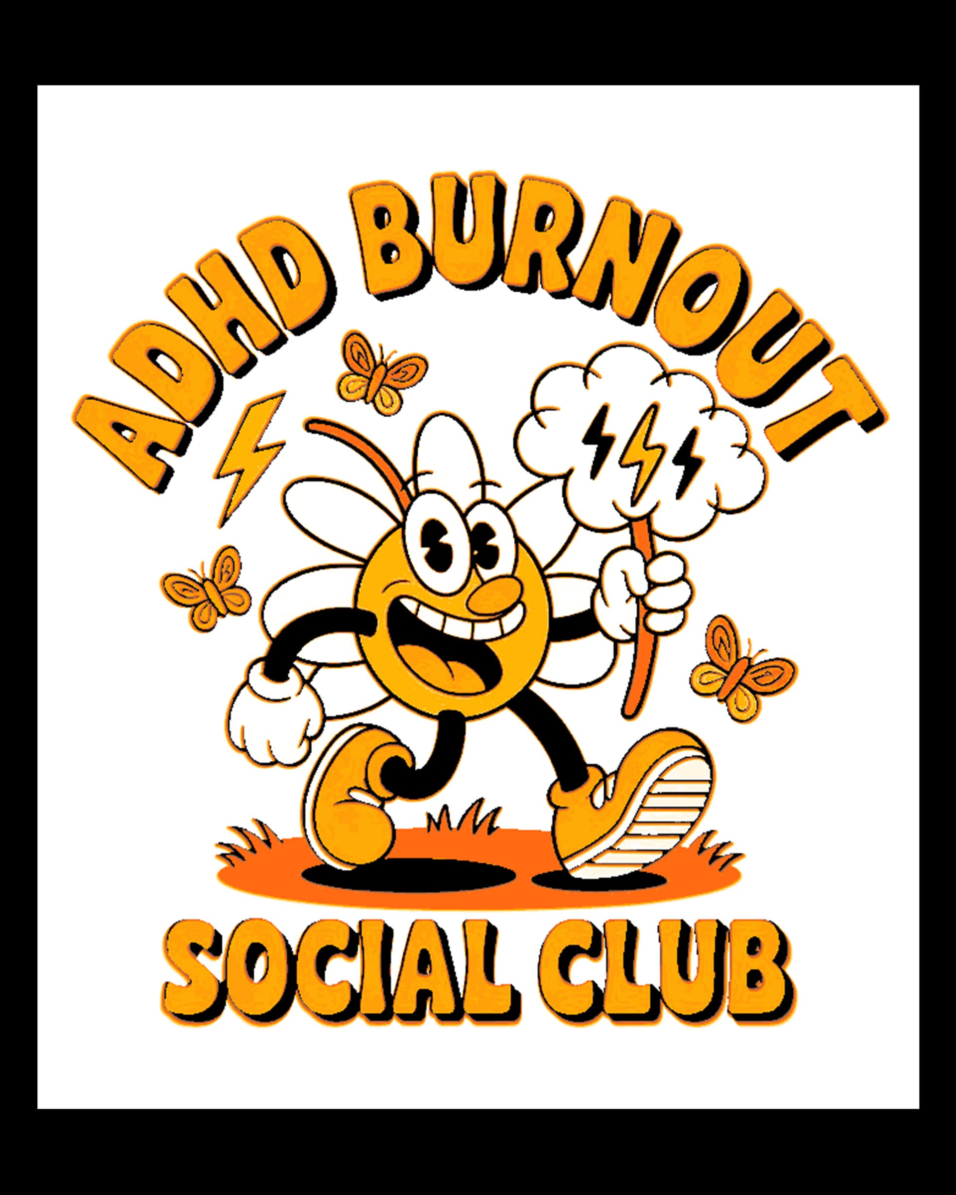 Say it with a Sign - ADHD Burnout Social Club Say it with a Sign - ADHD Burnout Social Club