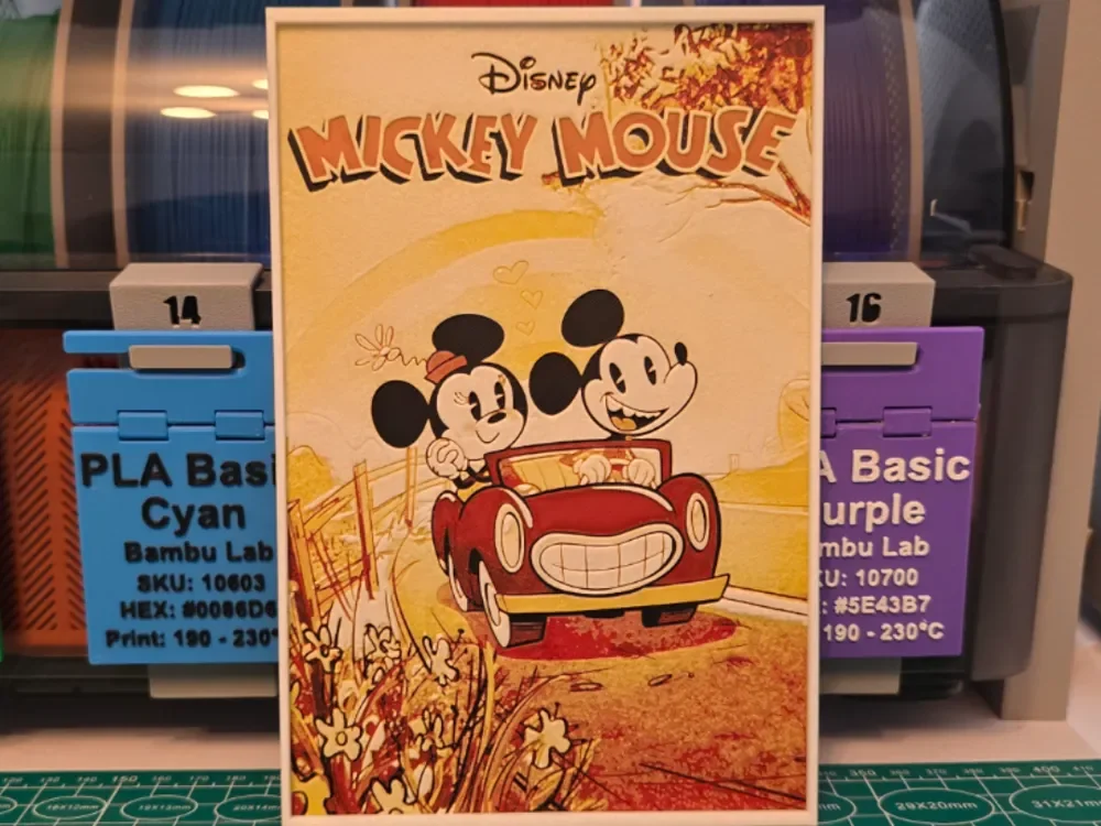 Mickey Mouse Show Poster - Hueforge Art