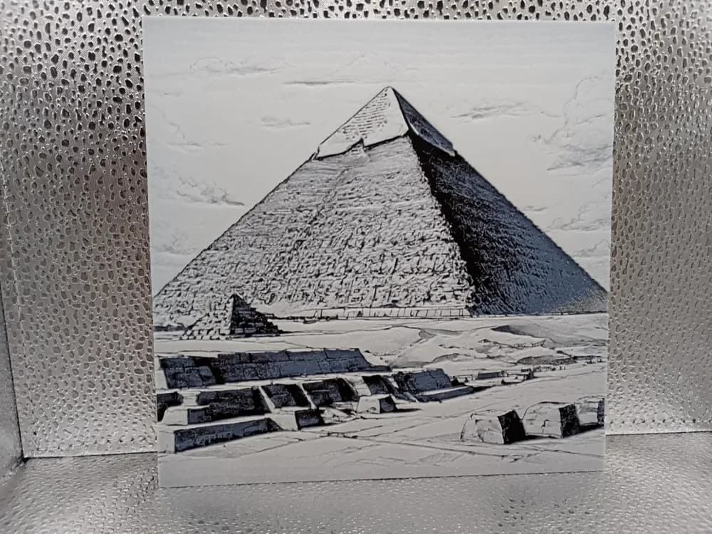 Great Pyramid of Giza – Hueforge by Borishotch Industries HueForge model: Great Pyramid of Giza – Hueforge by Borishotch Industries