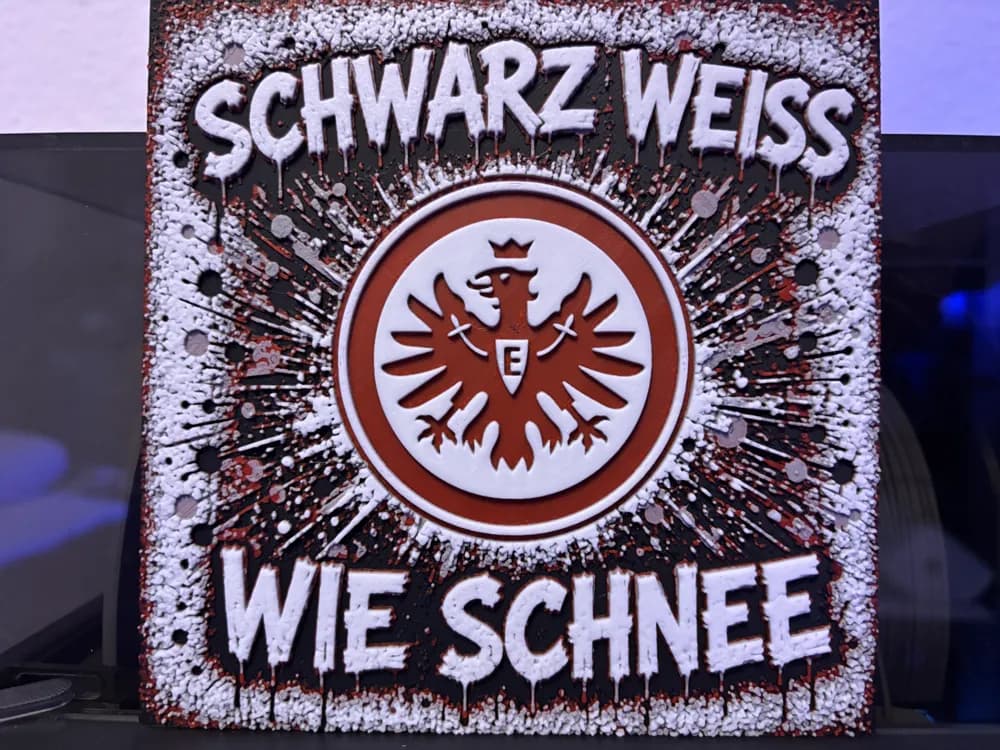 Eintracht Frankfurt Black White like Snow Eintracht Frankfurt Black White like Snow