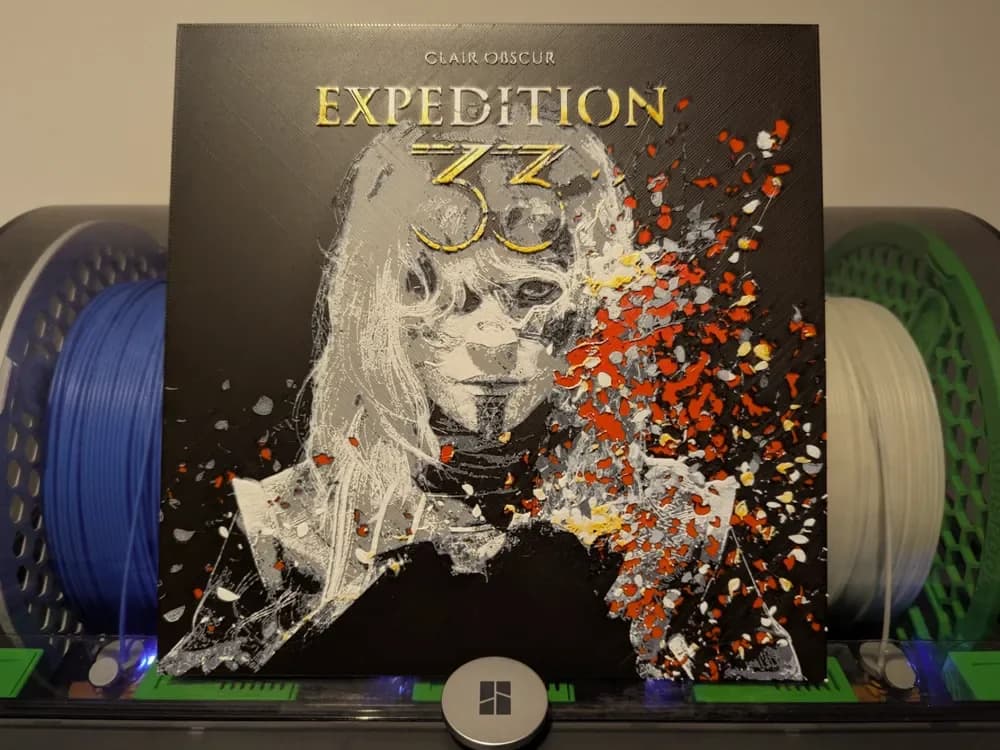 Clair Obscur: Expedition 33 Alicia Hueforge by Razel HueForge model: Clair Obscur: Expedition 33 Alicia Hueforge by Razel