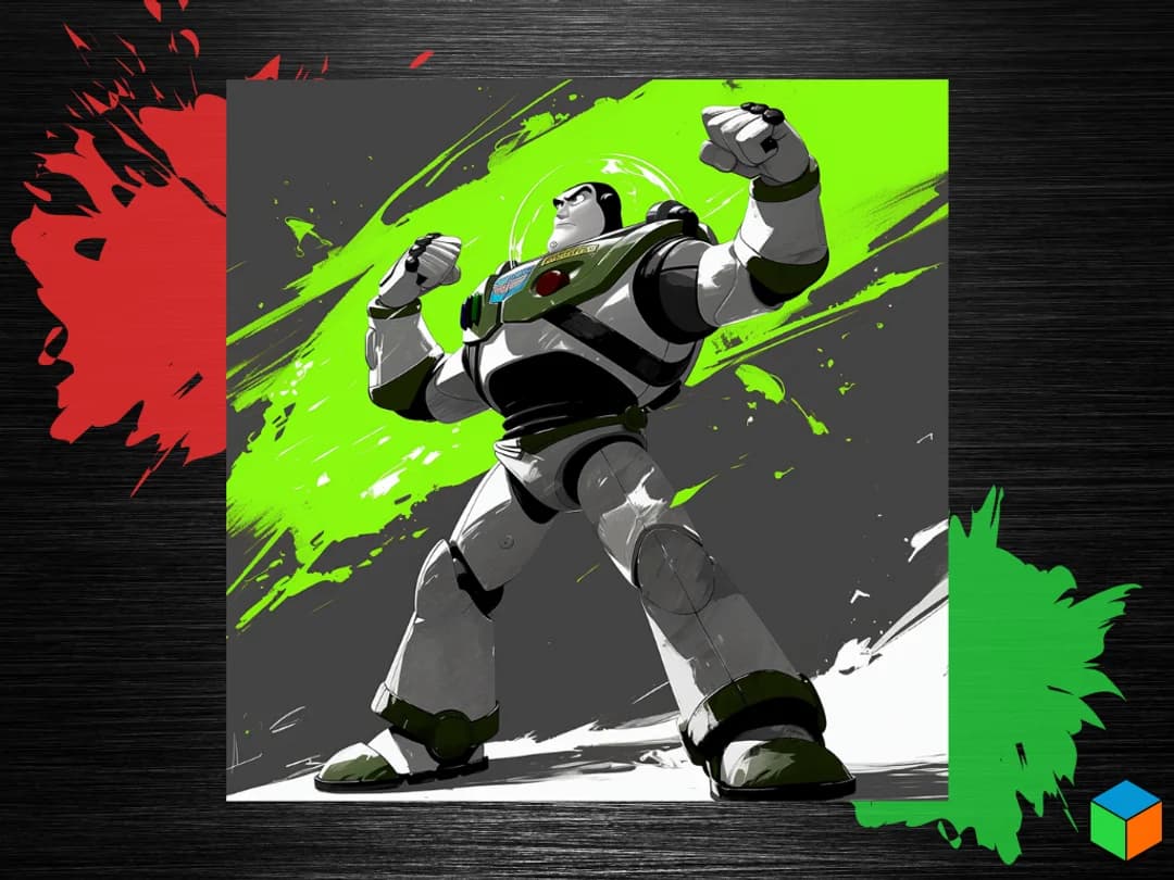 🚀 Buzz Lightyear Has Landed! 🚀 by 3D Prints By Vic HueForge model: 🚀 Buzz Lightyear Has Landed! 🚀 by 3D Prints By Vic