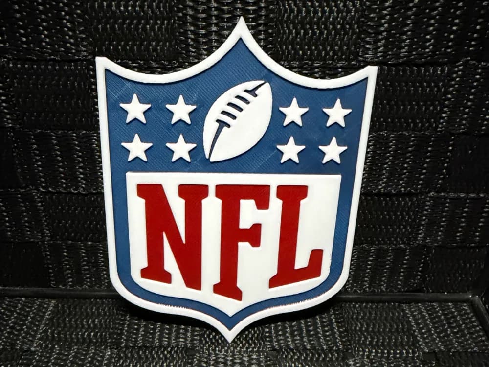 NFL Logo - Hueforge by JoDau HueForge model: NFL Logo - Hueforge by JoDau