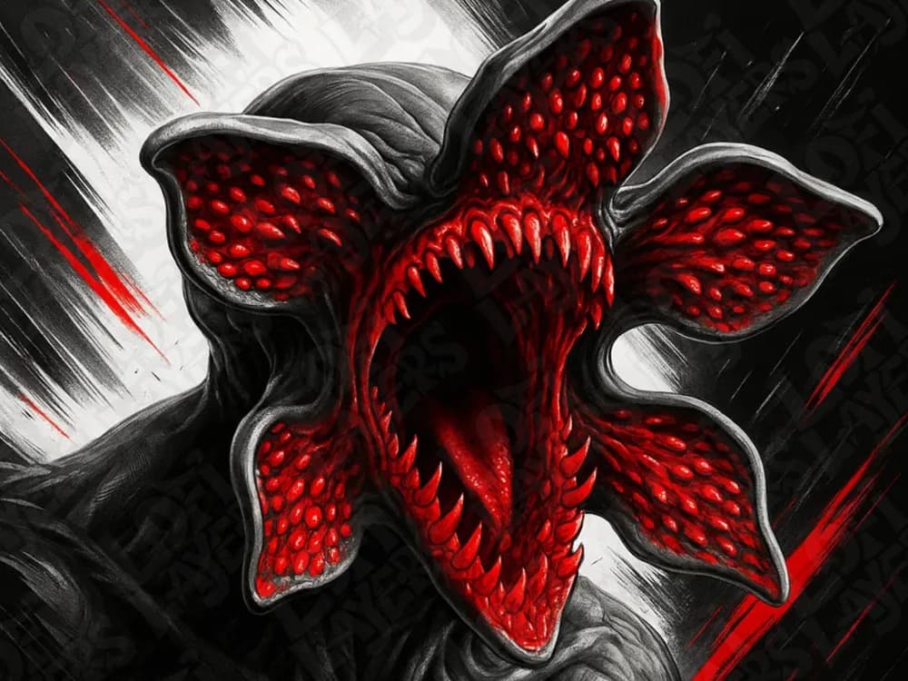 Demogorgon Hueforge by LoFi Layers HueForge model: Demogorgon Hueforge by LoFi Layers
