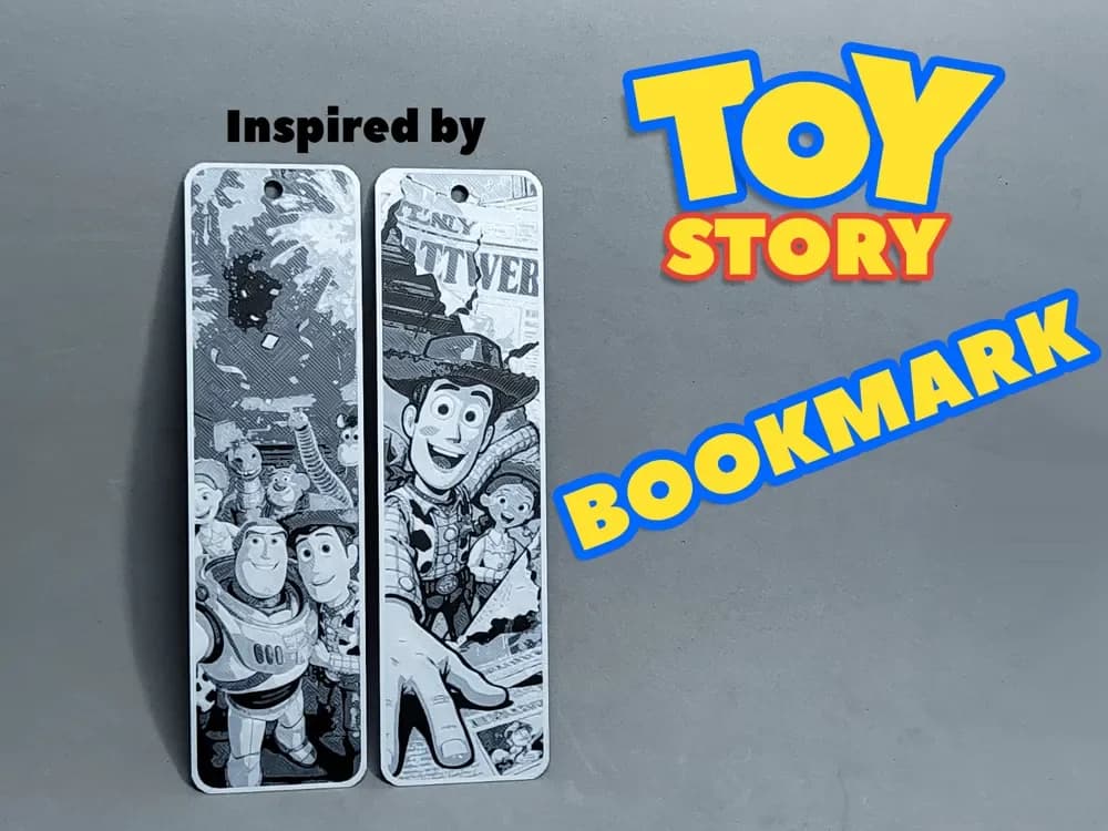 Inspired by Toy Story Bookmark collection Inspired by Toy Story Bookmark collection