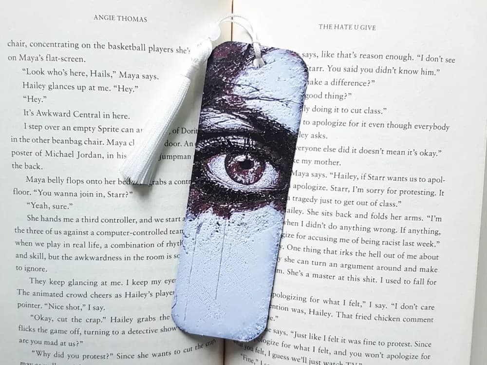 Bookmark, Eye, Hueforge by Dame Jo HueForge model: Bookmark, Eye, Hueforge by Dame Jo
