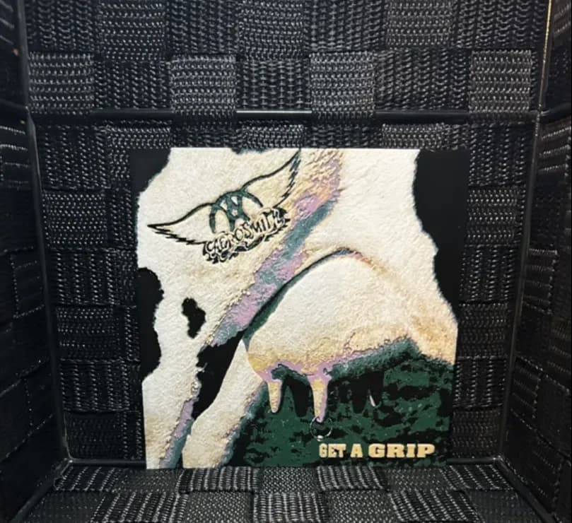 HueForge model: Hueforge Music Poster - Aerosmith Get a Grip - by JoDau