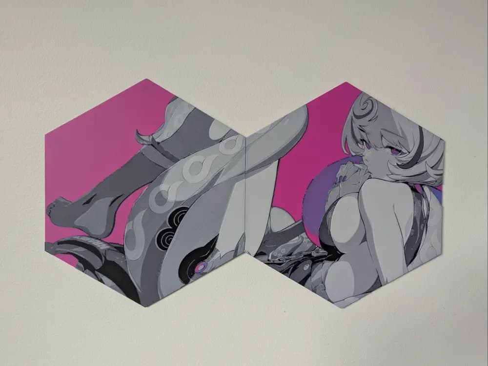 HueForge model: Yidhari Mindscape Hueforge - Zenless Zone Zero ZZZ by Razel