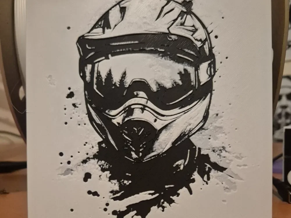 HELMET SCENE HUEFORGE by Buntsta HueForge model: HELMET SCENE HUEFORGE by Buntsta