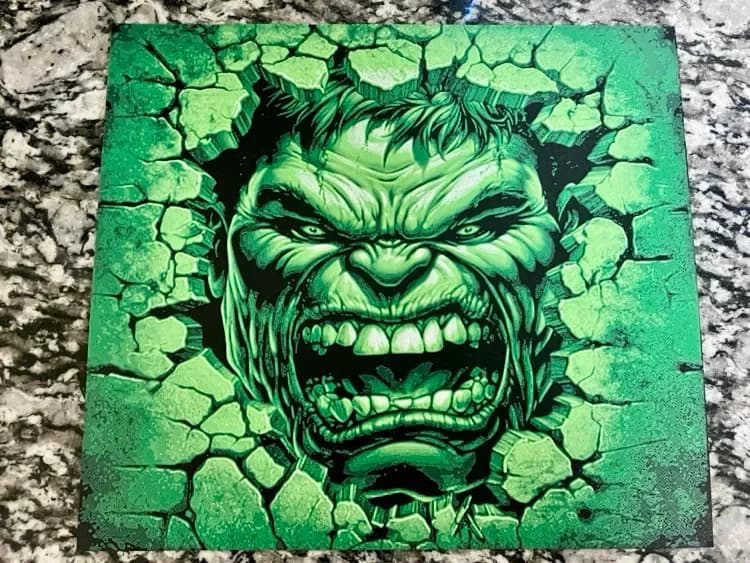 Hulk smash includes A1 mini size (HueForge print) by Houston713Texan HueForge model: Hulk smash includes A1 mini size (HueForge print) by Houston713Texan