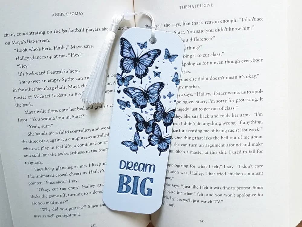 Bookmark, Dream Big, Inspiration Gift by Dame Jo HueForge model: Bookmark, Dream Big, Inspiration Gift by Dame Jo