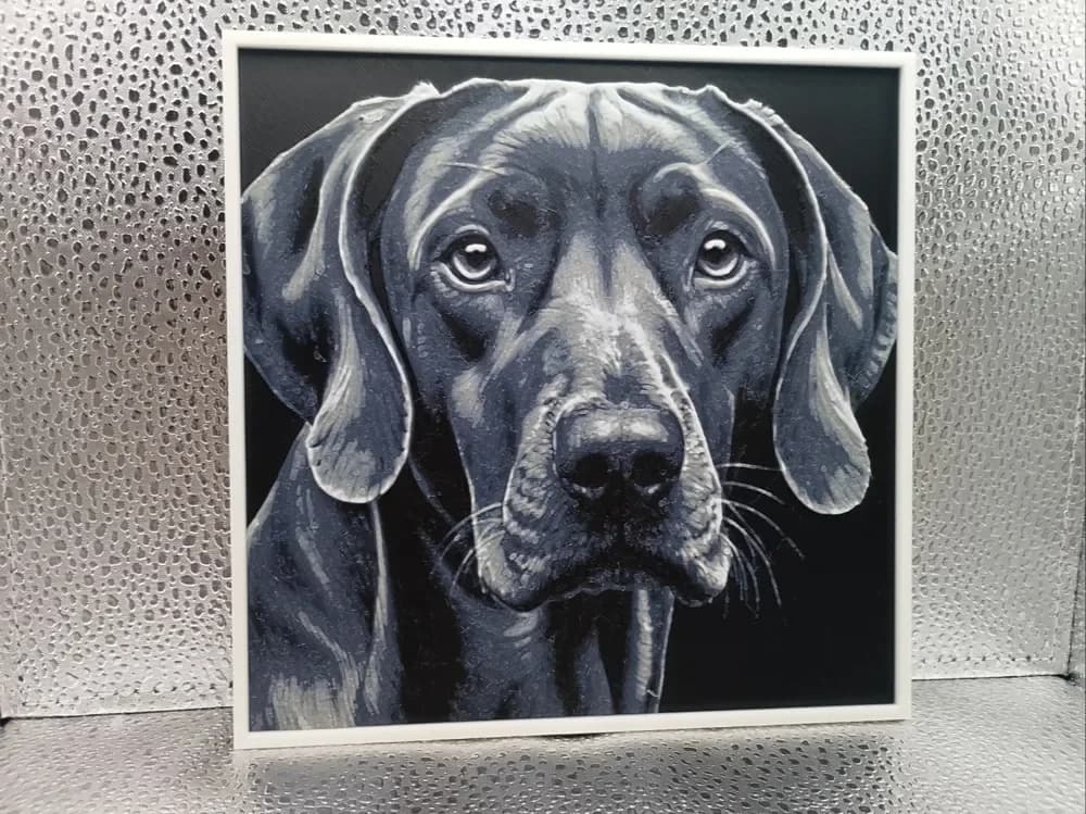 Weimaraner – Hueforge by Borishotch Industries HueForge model: Weimaraner – Hueforge by Borishotch Industries