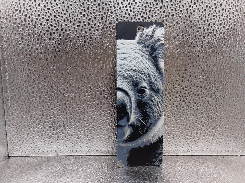 Koala Bookmark – Hueforge by Borishotch Industries HueForge model: Koala Bookmark – Hueforge by Borishotch Industries
