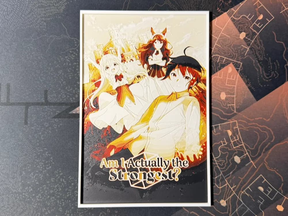 Am I Actually the Strongest - HueForge Am I Actually the Strongest - HueForge