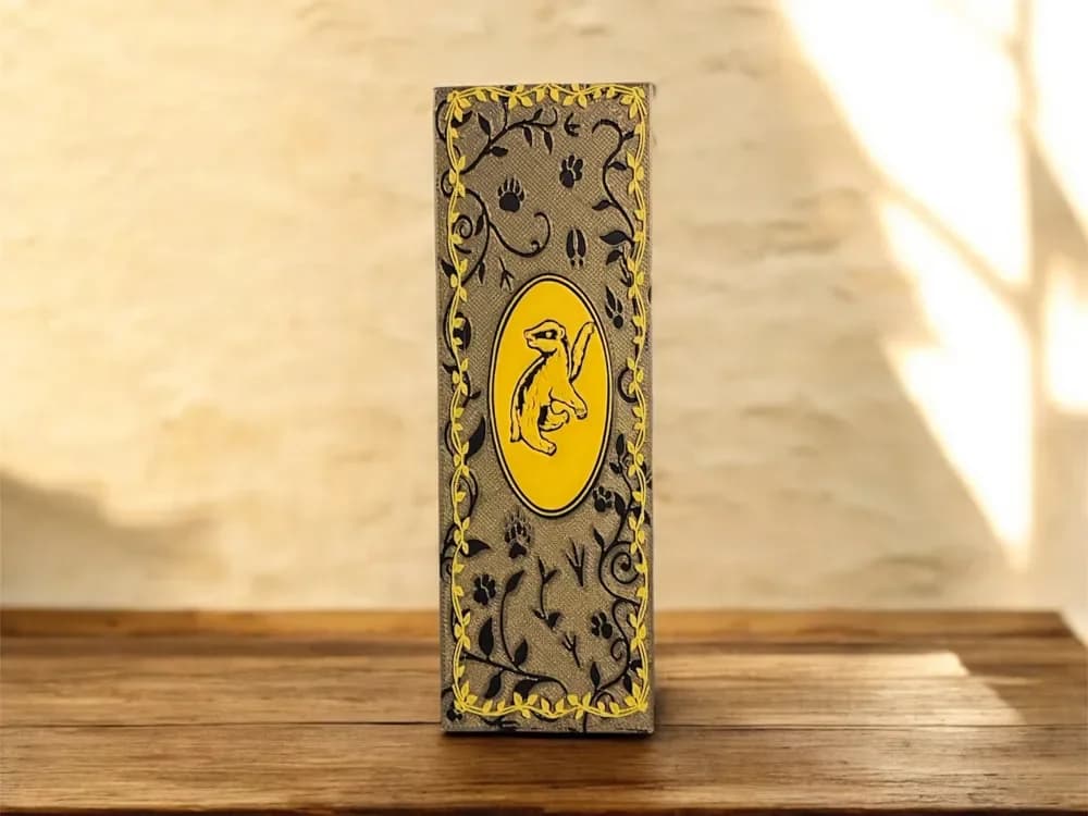Hogwarts Hufflepuff House Beast Footprint Bookmark by The SkyLab 3D HueForge model: Hogwarts Hufflepuff House Beast Footprint Bookmark by The SkyLab 3D
