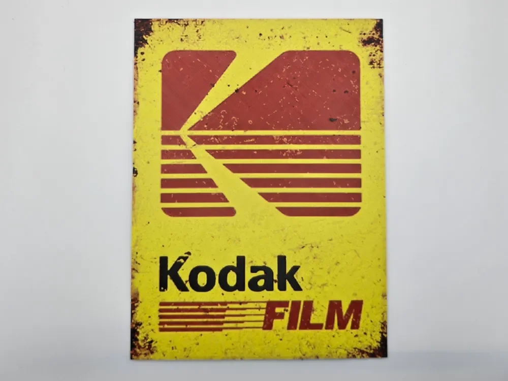 Kodak Film Vintage by Kactus Fpv HueForge model: Kodak Film Vintage by Kactus Fpv
