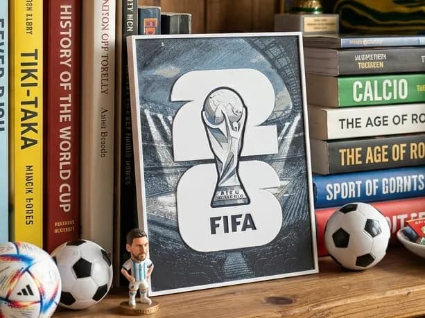 World Cup 2026 - HueForge by keko HueForge model: World Cup 2026 - HueForge by keko