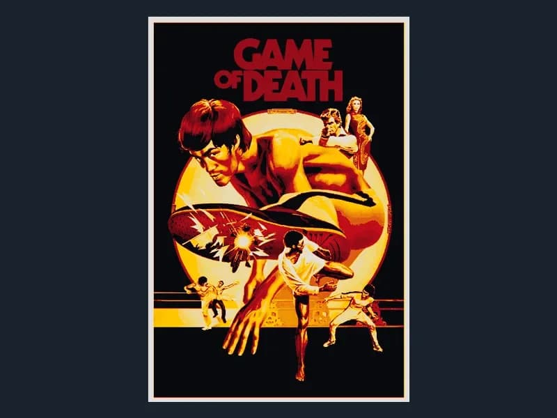 Game of Death (Movie Poster - HueForge) by HugheCraft HueForge model: Game of Death (Movie Poster - HueForge) by HugheCraft
