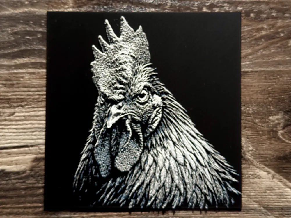 Rooster Wildlife Series by novy HueForge model: Rooster Wildlife Series by novy
