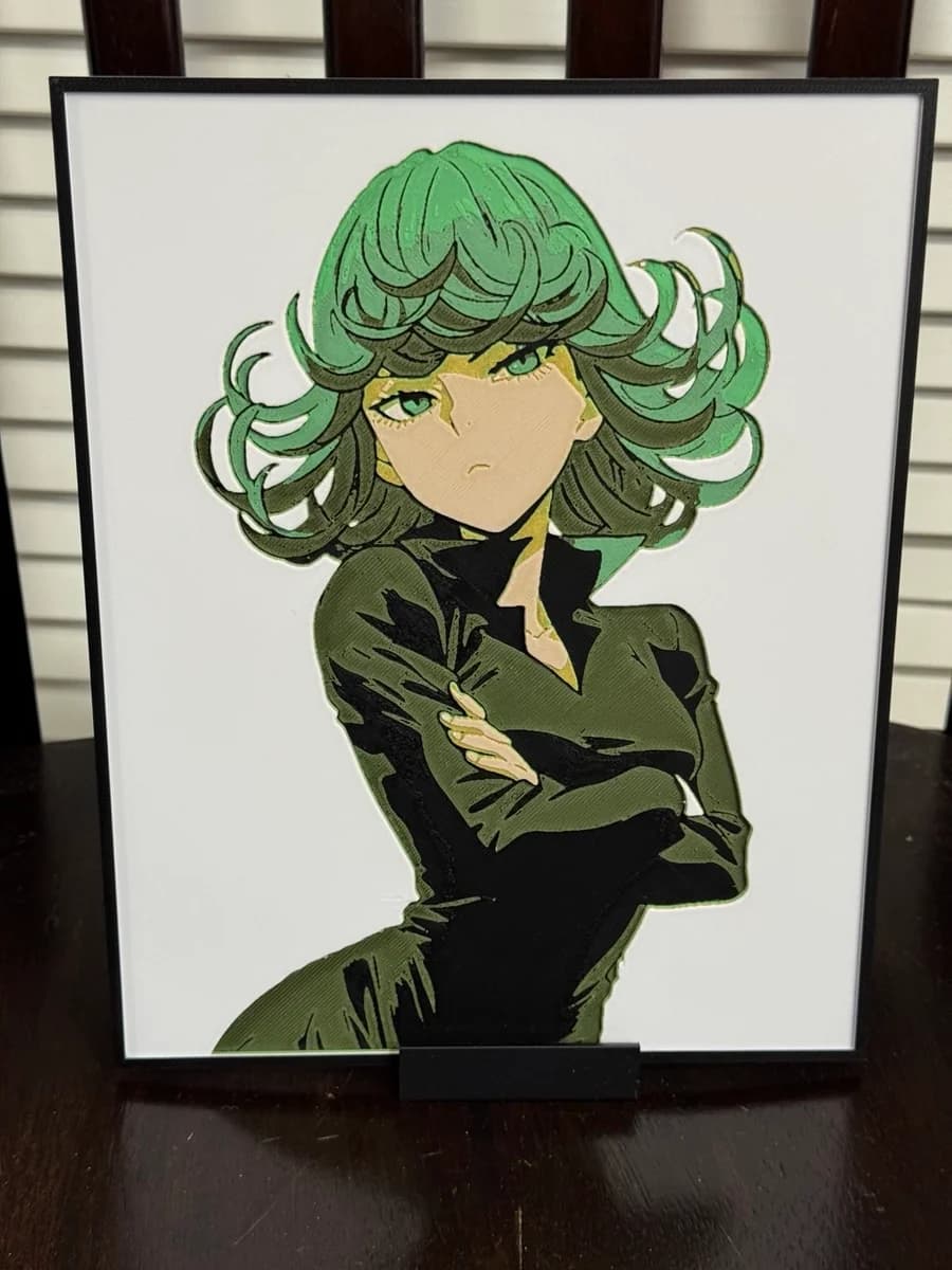 HueForge model: Tatsumaki by Strata Prints