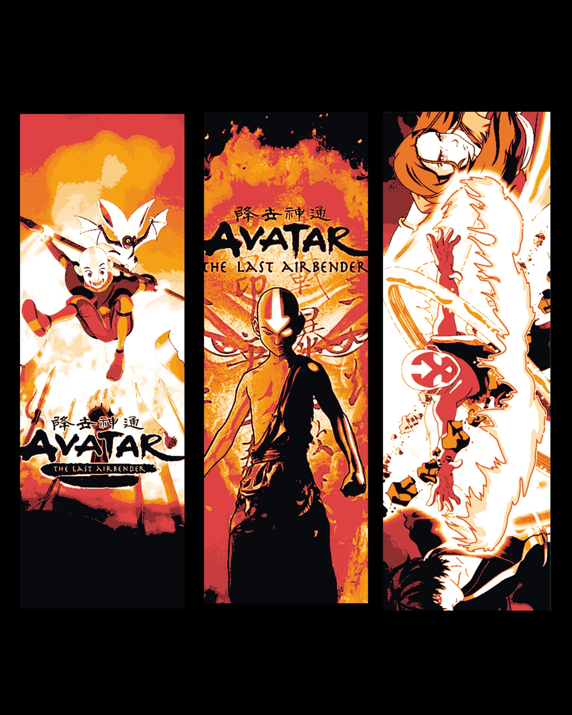 Fan art depictions of The Avatar - the last Airbender - Hueforge set of bookmarks by BooneCo3d HueForge model: Fan art depictions of The Avatar - the last Airbender - Hueforge set of bookmarks by BooneCo3d