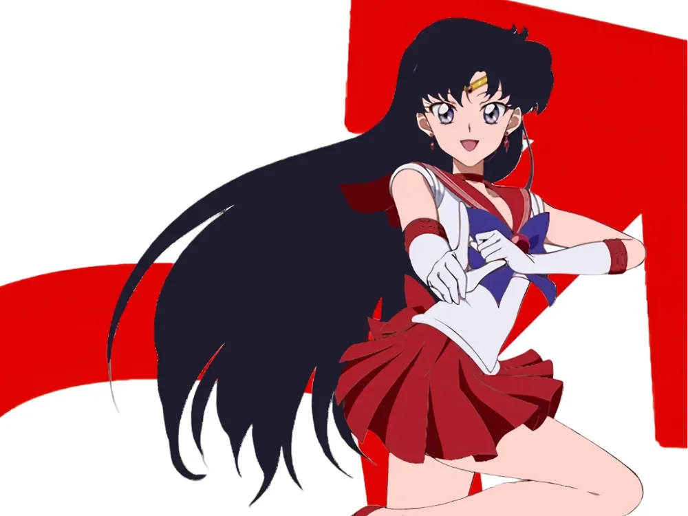 Sailor Moon - Sailor Mars - Hueforge by Strata Prints HueForge model: Sailor Moon - Sailor Mars - Hueforge by Strata Prints