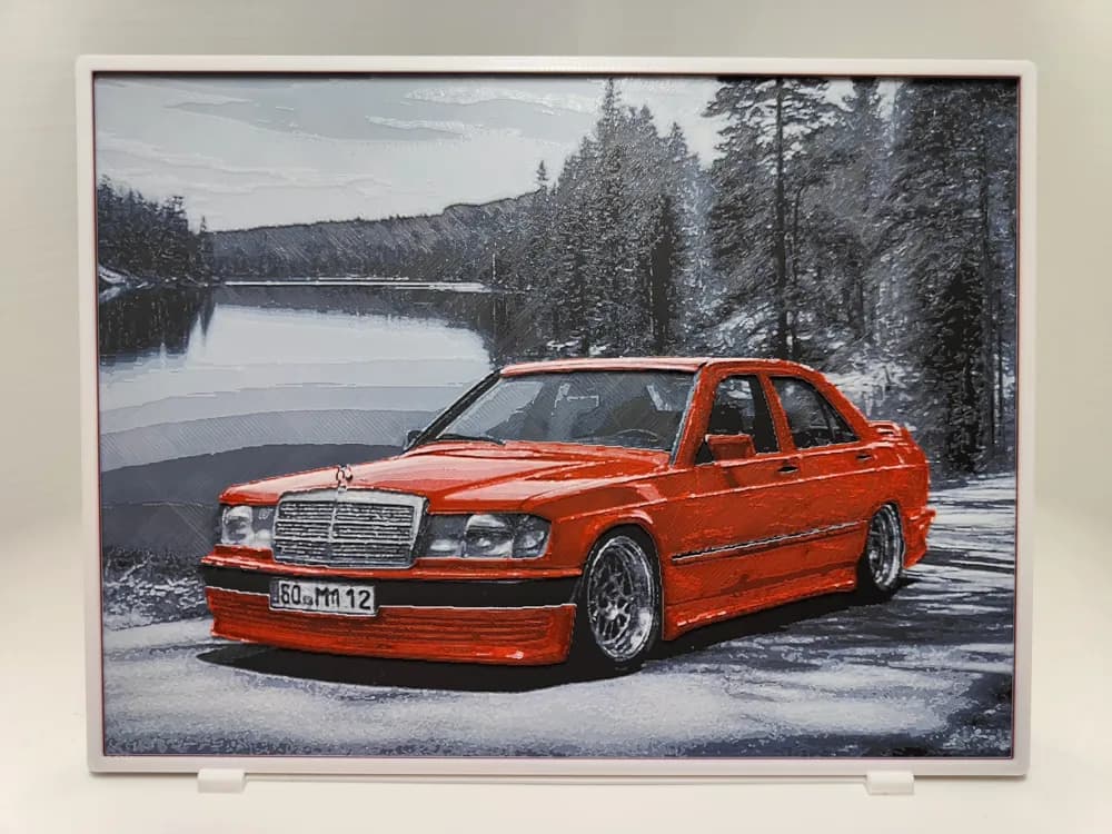 Mercedes Benz 190E - Hueforge