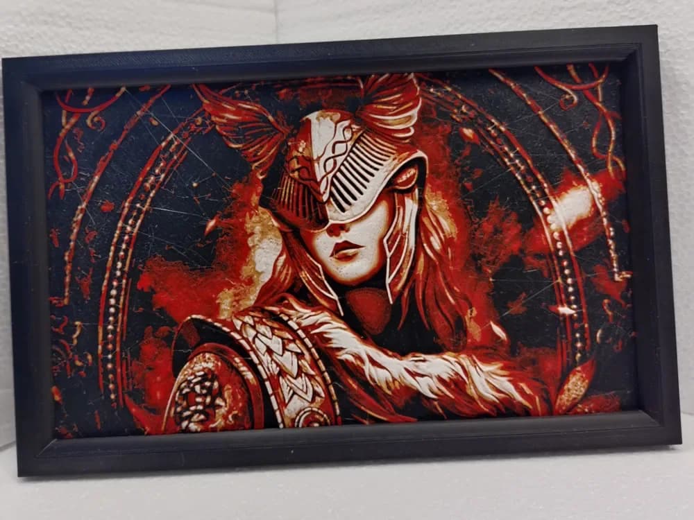 HueForge model: Elden Ring Malenia III by Asgar3D