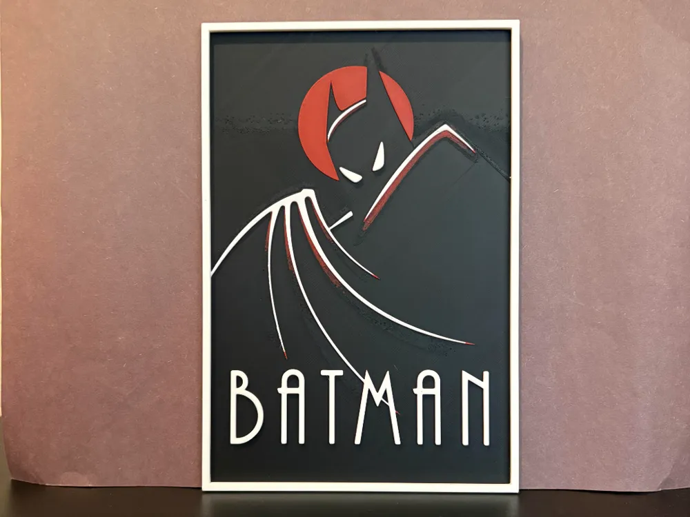 Batman - The Animated Series Hueforge Batman - The Animated Series Hueforge