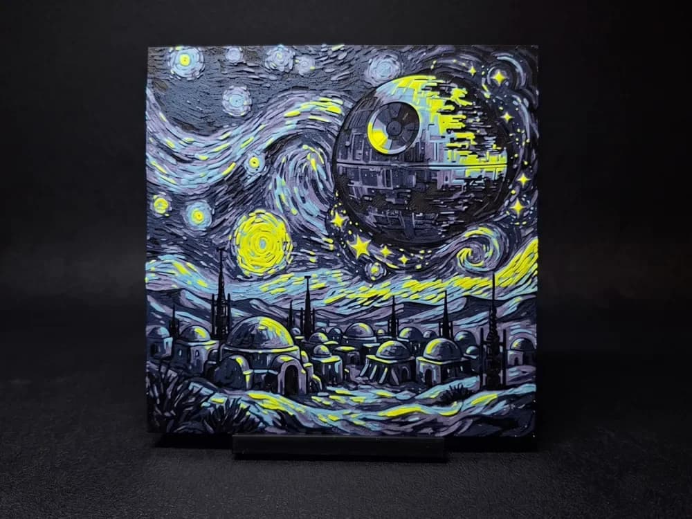 Death Starry Night - Hueforge Death Starry Night - Hueforge