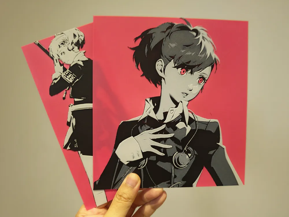 Kotone Shiomi (Female MC) - Persona 3 by Razel HueForge model: Kotone Shiomi (Female MC) - Persona 3 by Razel