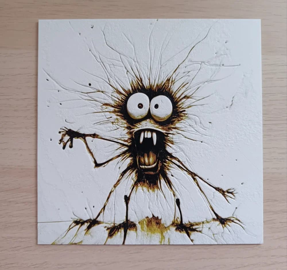 Monster Crazy Hueforge by Atrus Design HueForge model: Monster Crazy Hueforge by Atrus Design