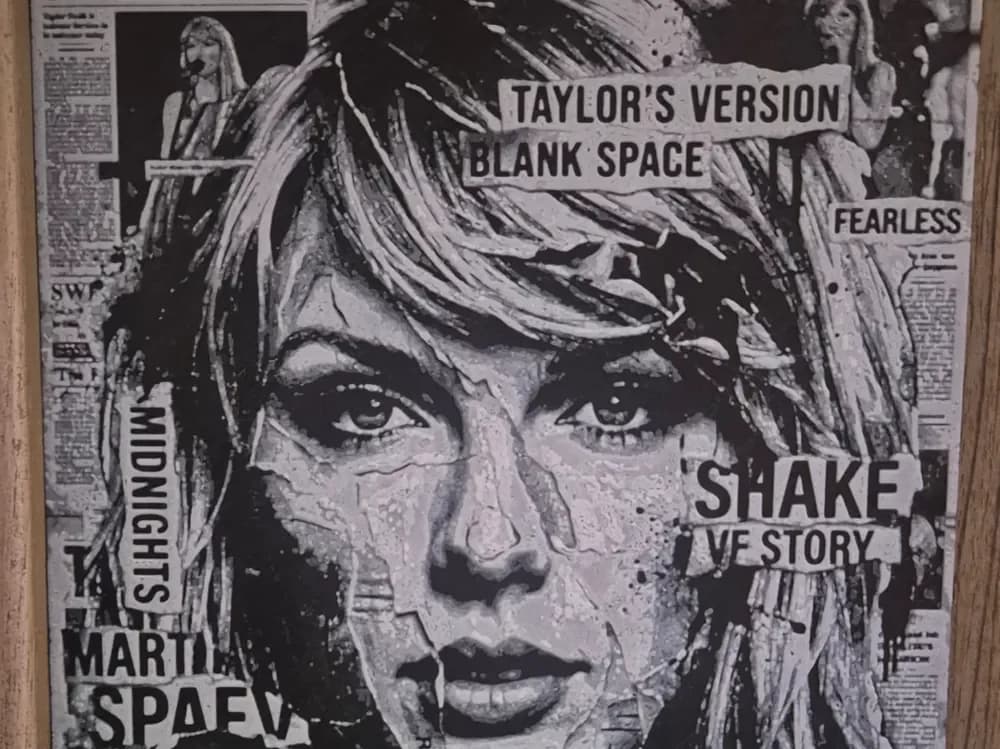 Taylor Swift newspaper hueforge by Buntsta HueForge model: Taylor Swift newspaper hueforge by Buntsta