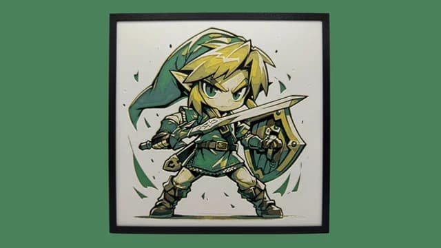 Link Chibi Edition - Legend of Zelda Hueforge by Canadian Gamer HueForge model: Link Chibi Edition - Legend of Zelda Hueforge by Canadian Gamer