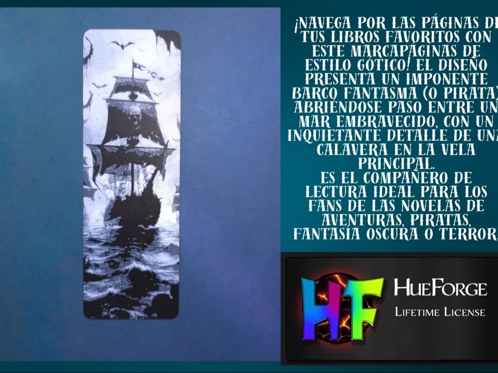 Ghost Ship Bookmark Ghost Ship Bookmark