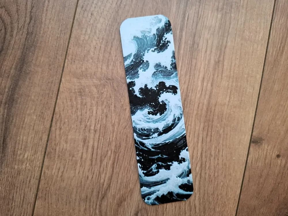 Ocean waves bookmark by EternalDesigns3D HueForge model: Ocean waves bookmark by EternalDesigns3D