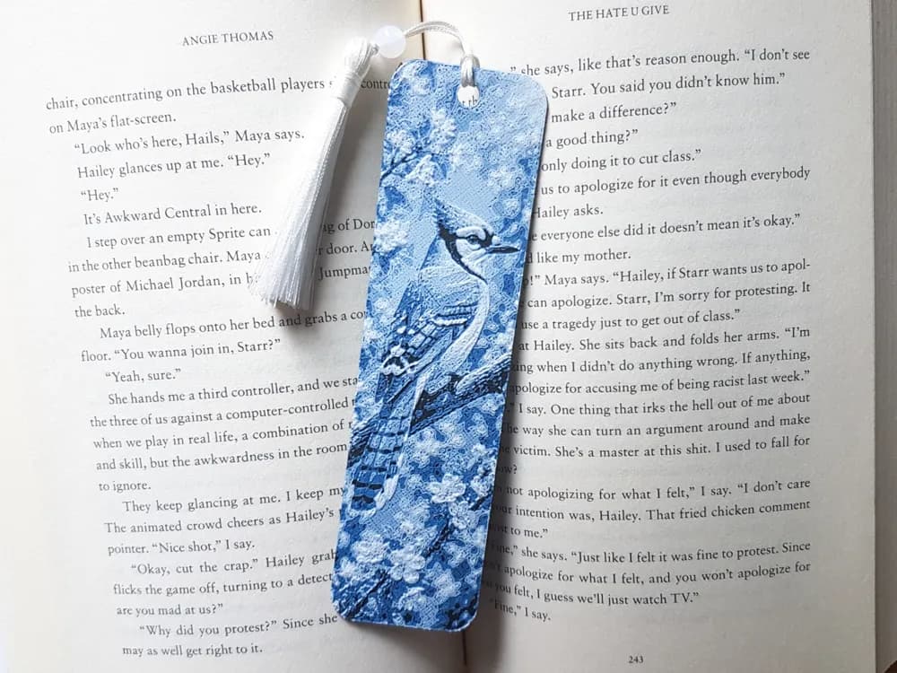 Bookmark, Blue Jay, Bird by Dame Jo HueForge model: Bookmark, Blue Jay, Bird by Dame Jo