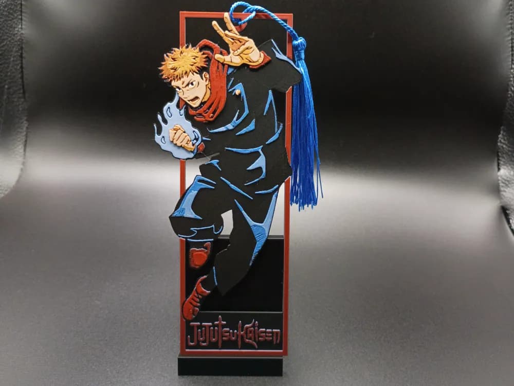 Jujutsu Kaisen, Yuji Itadori Bookmark Framed