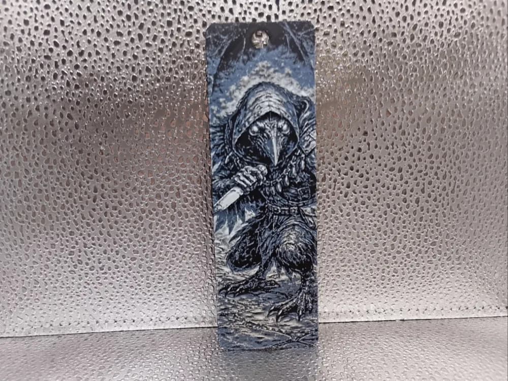 Kenku Bookmark – Hueforge by Borishotch Industries HueForge model: Kenku Bookmark – Hueforge by Borishotch Industries