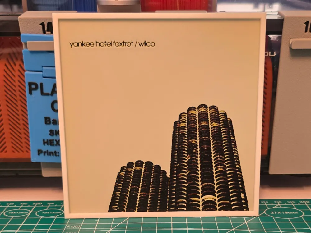 Wilco "Yankee Hotel Foxtrot" Album - Hueforge Art Wilco "Yankee Hotel Foxtrot" Album - Hueforge Art