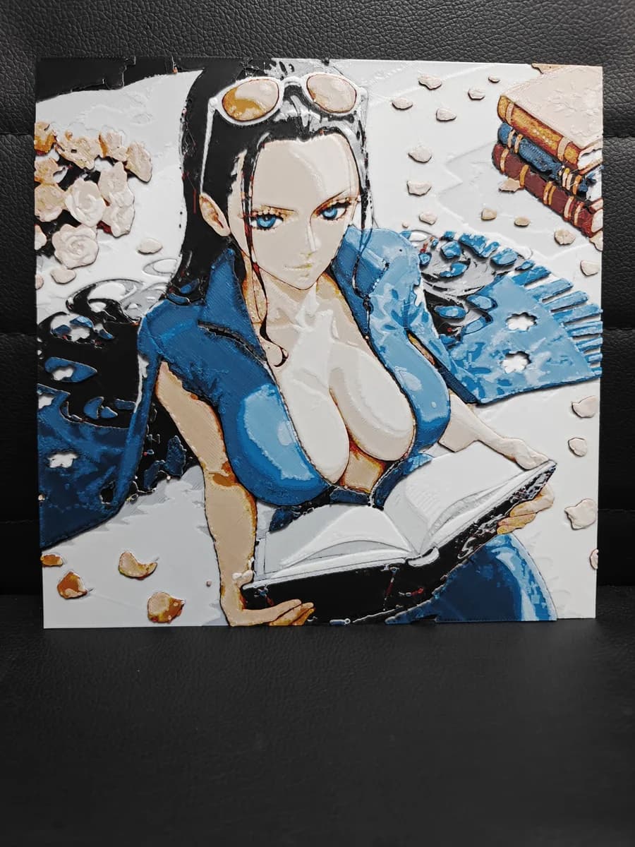 Nico Robin One Piece by TheHueforgeLady HueForge model: Nico Robin One Piece by TheHueforgeLady