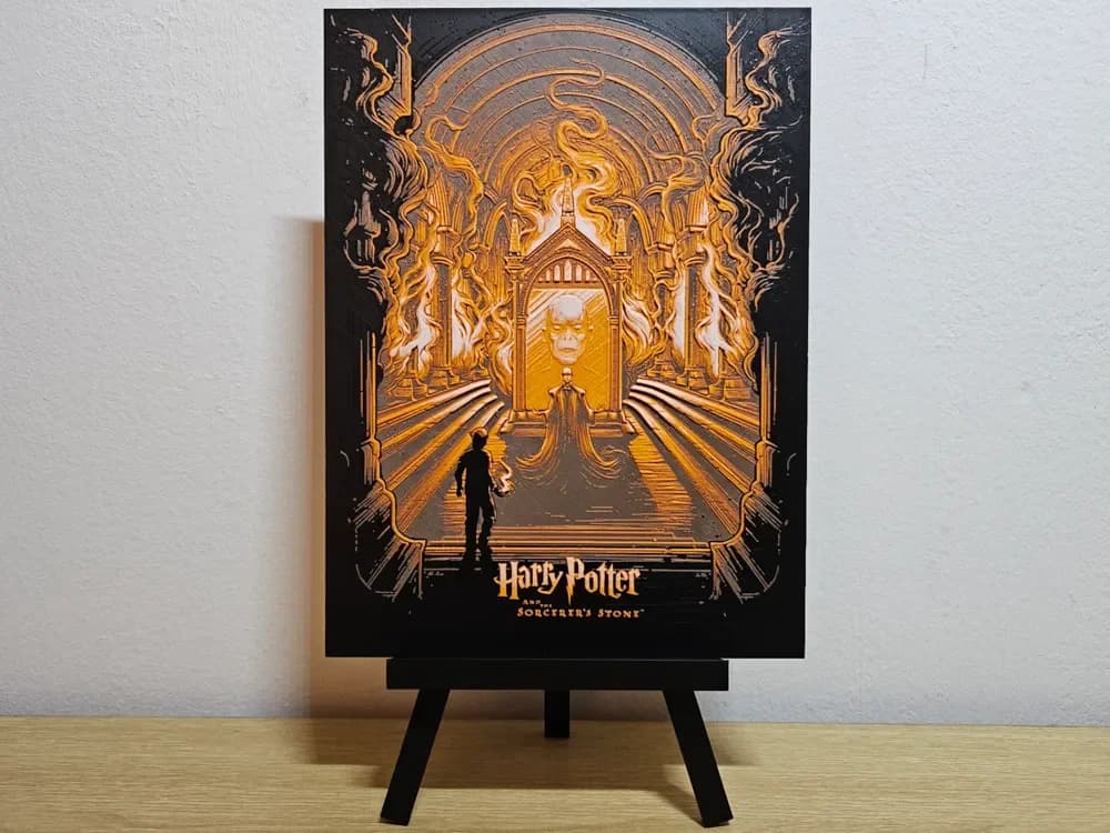 Harry Potter and the Philosopher's Stone Hueforge by Opao HueForge model: Harry Potter and the Philosopher's Stone Hueforge by Opao