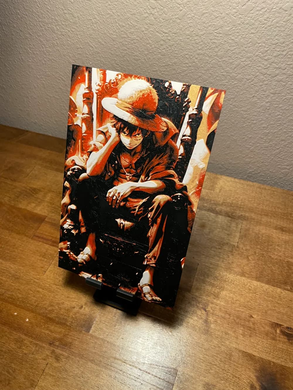 HueForge model: Hueforge - One Piece - Luffy on Throne by Cloudy Nostalgia