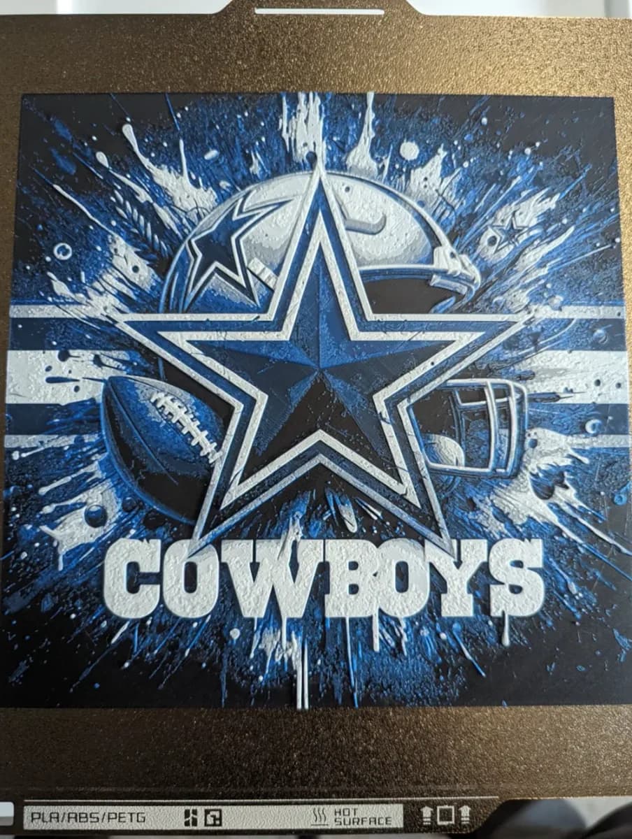 HueForge model: Cowboys Hueforge by the_bearded_jedi