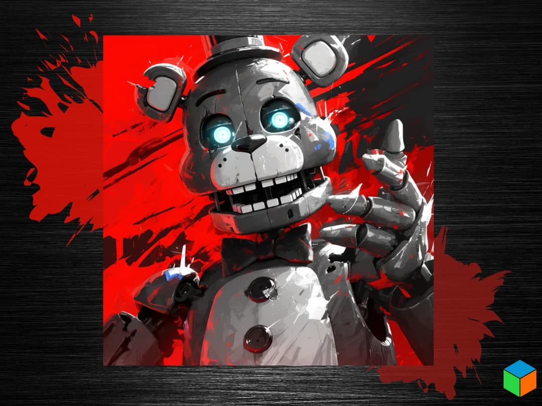 🎤 Freddy Fazbear — Five Nights of Filament by 3D Prints By Vic HueForge model: 🎤 Freddy Fazbear — Five Nights of Filament by 3D Prints By Vic