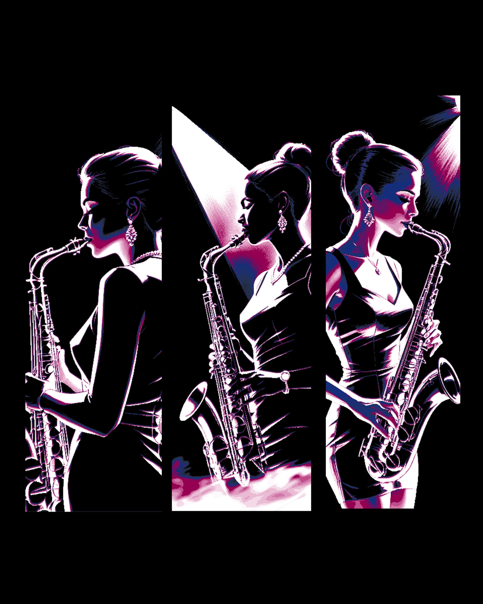 The music of the south - a smooth line from the lady saxophonist - Set of bookmarks by BooneCo3d HueForge model: The music of the south - a smooth line from the lady saxophonist - Set of bookmarks by BooneCo3d