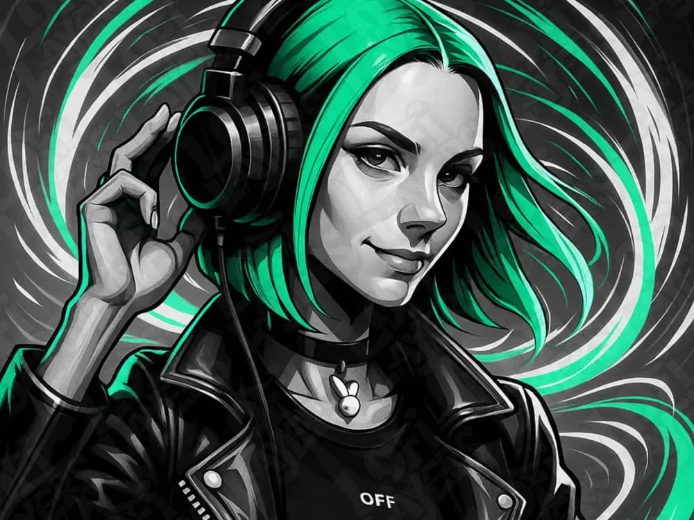 Miss Monique Hueforge by LoFi Layers HueForge model: Miss Monique Hueforge by LoFi Layers