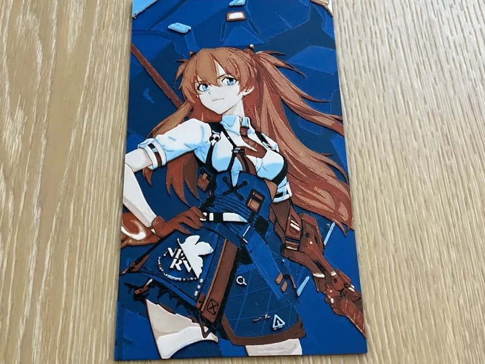 HueForge model: EVA_Asuka by FantasyZ