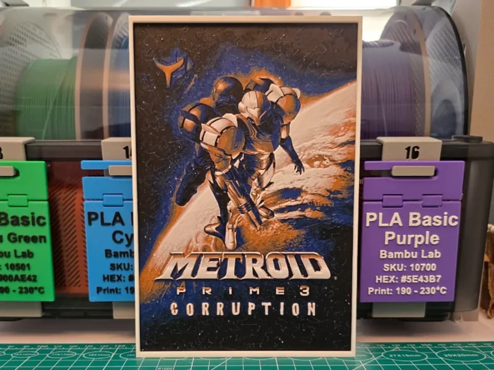 Metroid Prime 3: Corruption - Hueforge Art